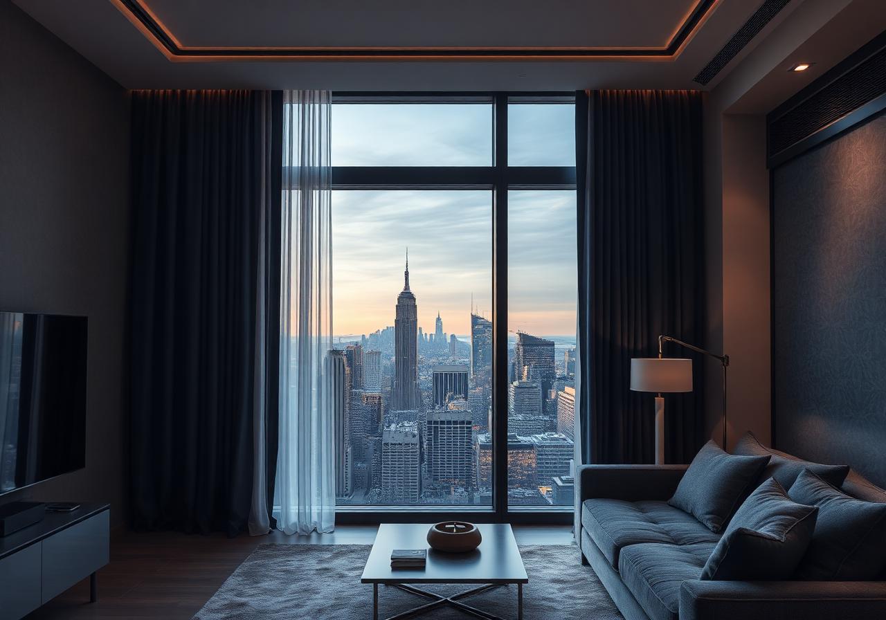 Motorized Curtains